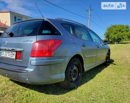 Сірий Пежо 407, об'ємом двигуна 1.6 л та пробігом 238 тис. км за 5450 $, фото 5 на Automoto.ua