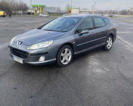 Серый Пежо 407, объемом двигателя 2 л и пробегом 269 тыс. км за 4600 $, фото 3 на Automoto.ua
