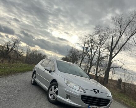 Сірий Пежо 407, об'ємом двигуна 1.6 л та пробігом 293 тис. км за 4350 $, фото 1 на Automoto.ua