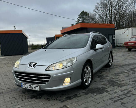 Сірий Пежо 407, об'ємом двигуна 2 л та пробігом 280 тис. км за 6500 $, фото 1 на Automoto.ua