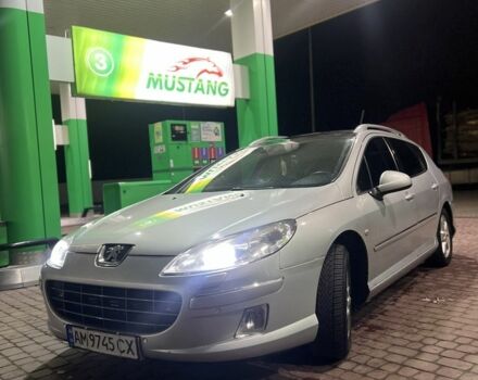 Сірий Пежо 407, об'ємом двигуна 1.6 л та пробігом 293 тис. км за 4350 $, фото 15 на Automoto.ua