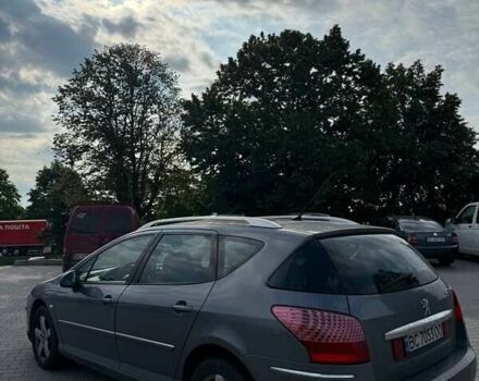 Серый Пежо 407, объемом двигателя 2 л и пробегом 330 тыс. км за 7500 $, фото 4 на Automoto.ua