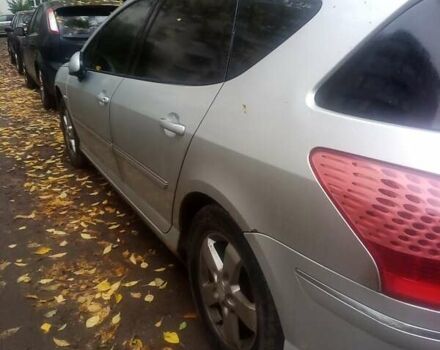 Серый Пежо 407, объемом двигателя 1.56 л и пробегом 295 тыс. км за 4550 $, фото 3 на Automoto.ua