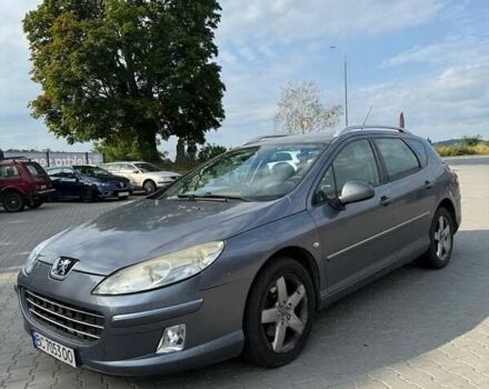 Серый Пежо 407, объемом двигателя 2 л и пробегом 330 тыс. км за 7500 $, фото 9 на Automoto.ua