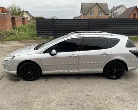 Серый Пежо 407, объемом двигателя 2 л и пробегом 317 тыс. км за 6500 $, фото 2 на Automoto.ua