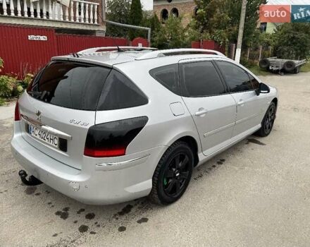 Серый Пежо 407, объемом двигателя 2 л и пробегом 317 тыс. км за 6500 $, фото 4 на Automoto.ua