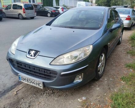 Сірий Пежо 407, об'ємом двигуна 1.7 л та пробігом 241 тис. км за 3600 $, фото 1 на Automoto.ua
