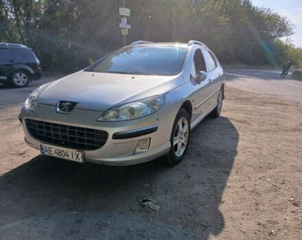 Серый Пежо 407, объемом двигателя 2 л и пробегом 350 тыс. км за 3800 $, фото 1 на Automoto.ua
