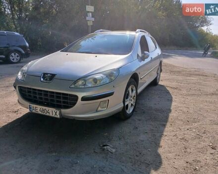 Серый Пежо 407, объемом двигателя 2 л и пробегом 350 тыс. км за 3800 $, фото 1 на Automoto.ua