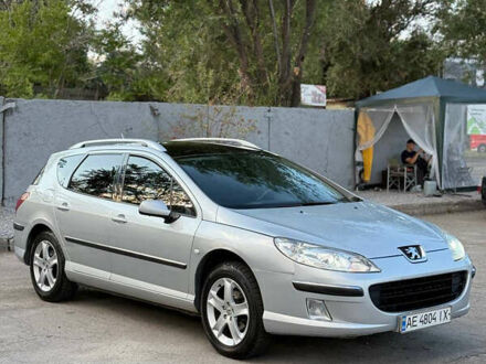 Сірий Пежо 407, об'ємом двигуна 2 л та пробігом 250 тис. км за 3850 $, фото 1 на Automoto.ua