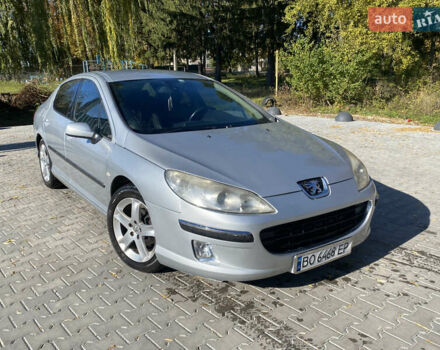 Серый Пежо 407, объемом двигателя 2 л и пробегом 306 тыс. км за 4500 $, фото 1 на Automoto.ua