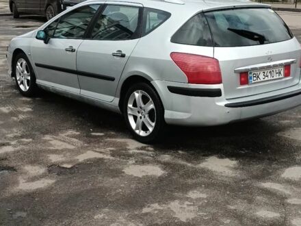 Сірий Пежо 407, об'ємом двигуна 2 л та пробігом 322 тис. км за 4200 $, фото 1 на Automoto.ua