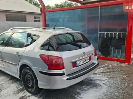 Серый Пежо 407, объемом двигателя 2 л и пробегом 264 тыс. км за 3700 $, фото 1 на Automoto.ua