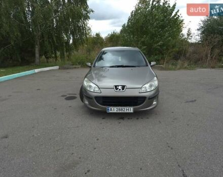 Серый Пежо 407, объемом двигателя 1.6 л и пробегом 297 тыс. км за 3600 $, фото 1 на Automoto.ua