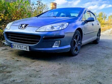 Серый Пежо 407, объемом двигателя 2.01 л и пробегом 370 тыс. км за 5550 $, фото 1 на Automoto.ua
