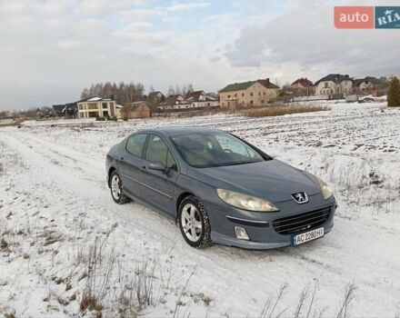 Серый Пежо 407, объемом двигателя 2 л и пробегом 290 тыс. км за 4100 $, фото 1 на Automoto.ua