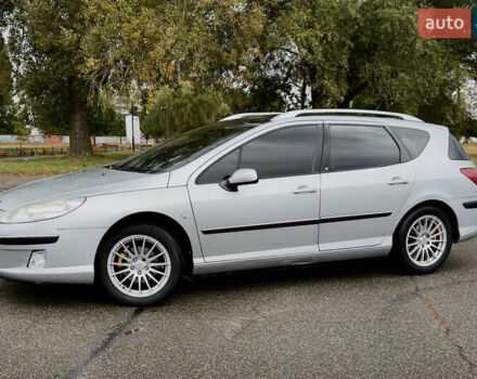 Серый Пежо 407, объемом двигателя 2 л и пробегом 249 тыс. км за 4999 $, фото 1 на Automoto.ua