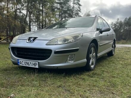 Сірий Пежо 407, об'ємом двигуна 1.6 л та пробігом 300 тис. км за 3850 $, фото 1 на Automoto.ua