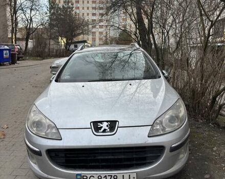 Сірий Пежо 407, об'ємом двигуна 1.56 л та пробігом 200 тис. км за 3000 $, фото 1 на Automoto.ua