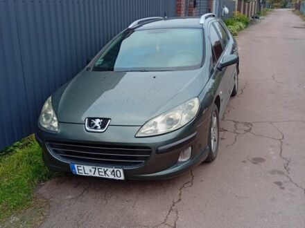 Серый Пежо 407, объемом двигателя 1.6 л и пробегом 300 тыс. км за 2635 $, фото 1 на Automoto.ua