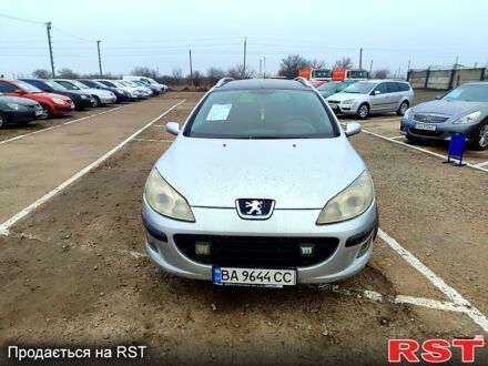 Серый Пежо 407, объемом двигателя 2 л и пробегом 250 тыс. км за 3000 $, фото 1 на Automoto.ua