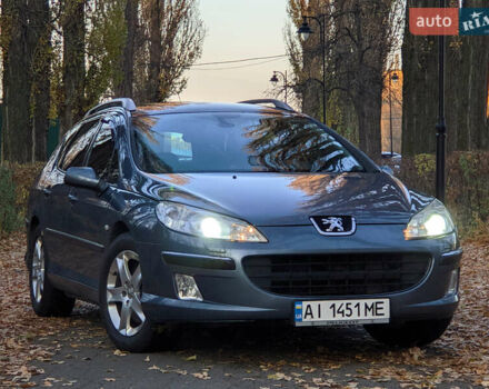 Серый Пежо 407, объемом двигателя 2.23 л и пробегом 370 тыс. км за 3700 $, фото 1 на Automoto.ua