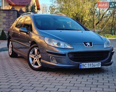 Сірий Пежо 407, об'ємом двигуна 2 л та пробігом 240 тис. км за 3300 $, фото 1 на Automoto.ua