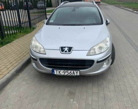 Сірий Пежо 407, об'ємом двигуна 2 л та пробігом 250 тис. км за 1500 $, фото 1 на Automoto.ua