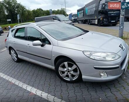 Серый Пежо 407, объемом двигателя 2 л и пробегом 270 тыс. км за 2500 $, фото 1 на Automoto.ua