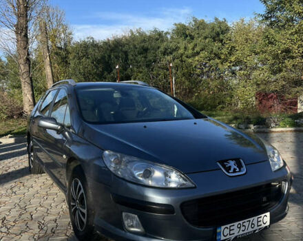 Серый Пежо 407, объемом двигателя 2 л и пробегом 306 тыс. км за 3800 $, фото 1 на Automoto.ua