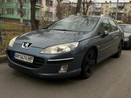 Пежо 407 2006 в Виннице на Automoto.ua Серый Пежо 407, объемом двигателя 2 л и пробегом 400 тыс. км за 3500 $, фото 1 на Automoto.ua