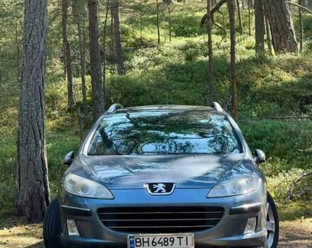Сірий Пежо 407, об'ємом двигуна 2 л та пробігом 261 тис. км за 3950 $, фото 1 на Automoto.ua