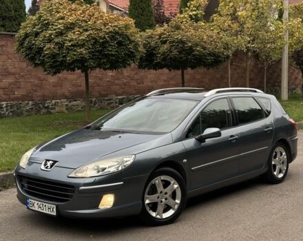 Сірий Пежо 407, об'ємом двигуна 2.2 л та пробігом 281 тис. км за 5950 $, фото 1 на Automoto.ua