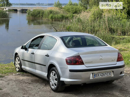 Сірий Пежо 407, об'ємом двигуна 1.8 л та пробігом 337 тис. км за 2999 $, фото 1 на Automoto.ua