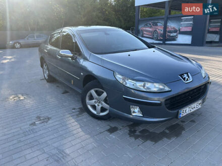 Серый Пежо 407, объемом двигателя 2 л и пробегом 248 тыс. км за 5000 $, фото 1 на Automoto.ua