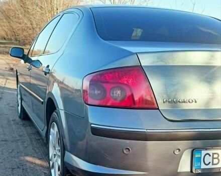 Серый Пежо 407, объемом двигателя 2 л и пробегом 225 тыс. км за 5600 $, фото 1 на Automoto.ua
