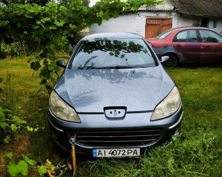 Сірий Пежо 407, об'ємом двигуна 2 л та пробігом 351 тис. км за 3500 $, фото 1 на Automoto.ua