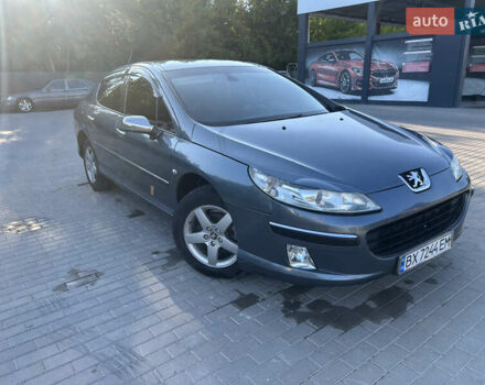 Серый Пежо 407, объемом двигателя 2 л и пробегом 249 тыс. км за 4600 $, фото 1 на Automoto.ua