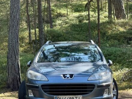 Серый Пежо 407, объемом двигателя 2 л и пробегом 261 тыс. км за 3850 $, фото 1 на Automoto.ua
