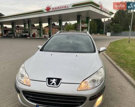 Серый Пежо 407, объемом двигателя 2 л и пробегом 350 тыс. км за 4750 $, фото 1 на Automoto.ua