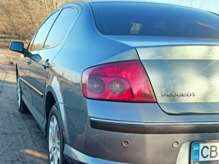 Сірий Пежо 407, об'ємом двигуна 2 л та пробігом 225 тис. км за 5600 $, фото 1 на Automoto.ua