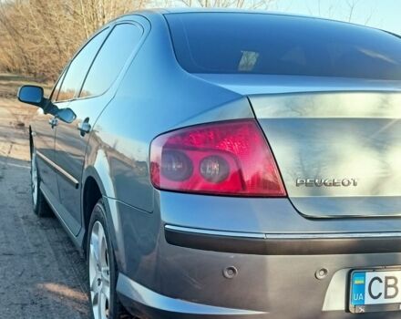 Серый Пежо 407, объемом двигателя 2 л и пробегом 225 тыс. км за 5600 $, фото 1 на Automoto.ua