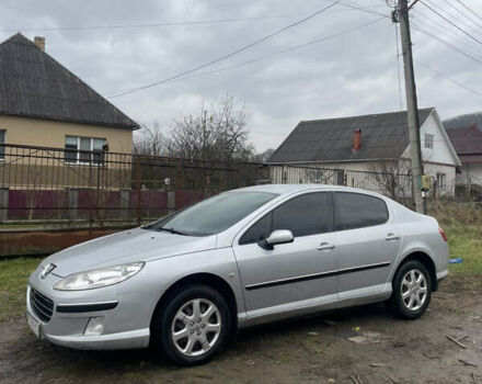 Сірий Пежо 407, об'ємом двигуна 2 л та пробігом 153 тис. км за 3599 $, фото 1 на Automoto.ua