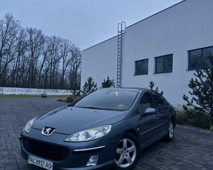 Серый Пежо 407, объемом двигателя 2 л и пробегом 266 тыс. км за 4000 $, фото 1 на Automoto.ua
