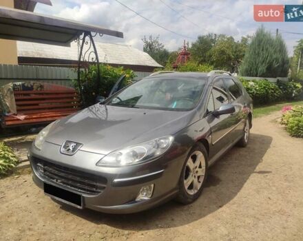 Серый Пежо 407, объемом двигателя 2 л и пробегом 216 тыс. км за 3800 $, фото 1 на Automoto.ua