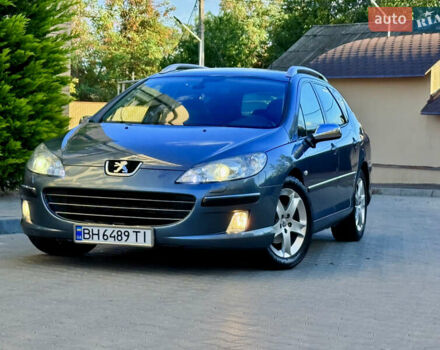 Сірий Пежо 407, об'ємом двигуна 2 л та пробігом 267 тис. км за 5999 $, фото 1 на Automoto.ua
