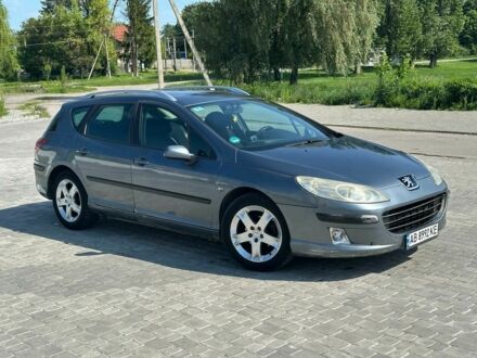 Пежо 407 2007 у Вінниці на Automoto.ua Сірий Пежо 407, об'ємом двигуна 1.6 л та пробігом 300 тис. км за 3900 $, фото 1 на Automoto.ua