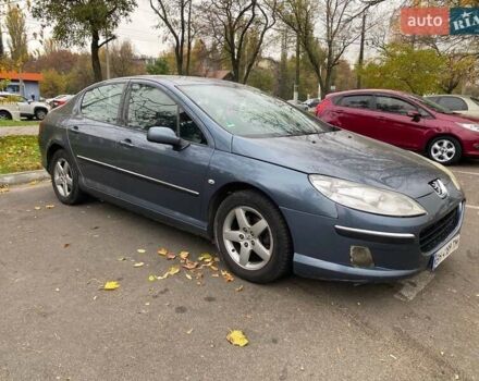 Серый Пежо 407, объемом двигателя 1.6 л и пробегом 190 тыс. км за 4500 $, фото 1 на Automoto.ua