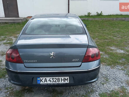 Пежо 407 2007 у Києві на Automoto.ua Сірий Пежо 407, об'ємом двигуна 2 л та пробігом 196 тис. км за 4999 $, фото 1 на Automoto.ua