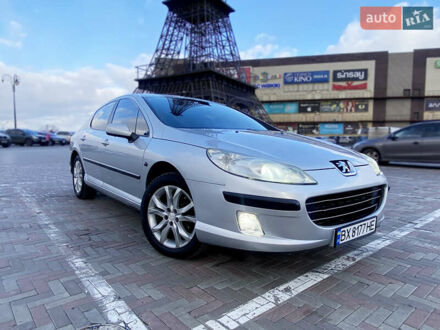 Серый Пежо 407, объемом двигателя 1.8 л и пробегом 289 тыс. км за 5200 $, фото 1 на Automoto.ua